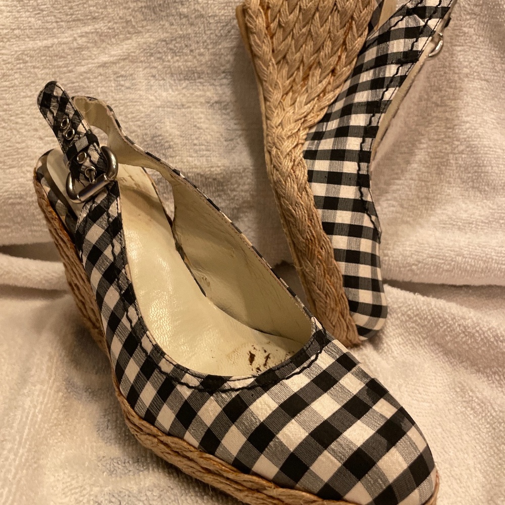 Stuart Weitzman  wedges - perfect for summer events!